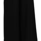 Dolce & Gabbana Black High Waist Wide Leg Cropped Pants