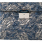 Dolce & Gabbana Blue Silver Jacquard Leather Document Briefcase Bag