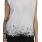 Dsquared² White Sleeveless T-shirt Tank Cotton Top