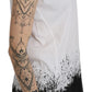 Dsquared² White Sleeveless T-shirt Tank Cotton Top