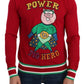 Dolce & Gabbana Red Wool Silk Pig of the Year Sweater