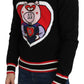 Dolce & Gabbana Black Cashmere Pig of the Year Pullover Sweater