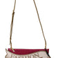 Dolce & Gabbana Pink Glittered Fashion Devotion Sling CLEO Purse