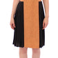 FILOS Black Bronze Silk Sleeveless Above Sheath Dress