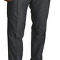 Dolce & Gabbana Gray Formal Dress Trouser Slim Fit Pants