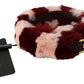 Dolce & Gabbana Pink Red Lapin Fur Accessory Shoulder Strap