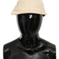 Dolce & Gabbana White Lamb Skin 100% Leather Baseball Hat