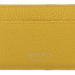 Jimmy Choo Aarna Yellow Leather Card Holder