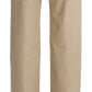 Ermanno Scervino Beige High Waist Flared Wide Leg Trouser Pants