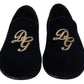 Dolce & Gabbana Elegant Blue Embroidered Loafers