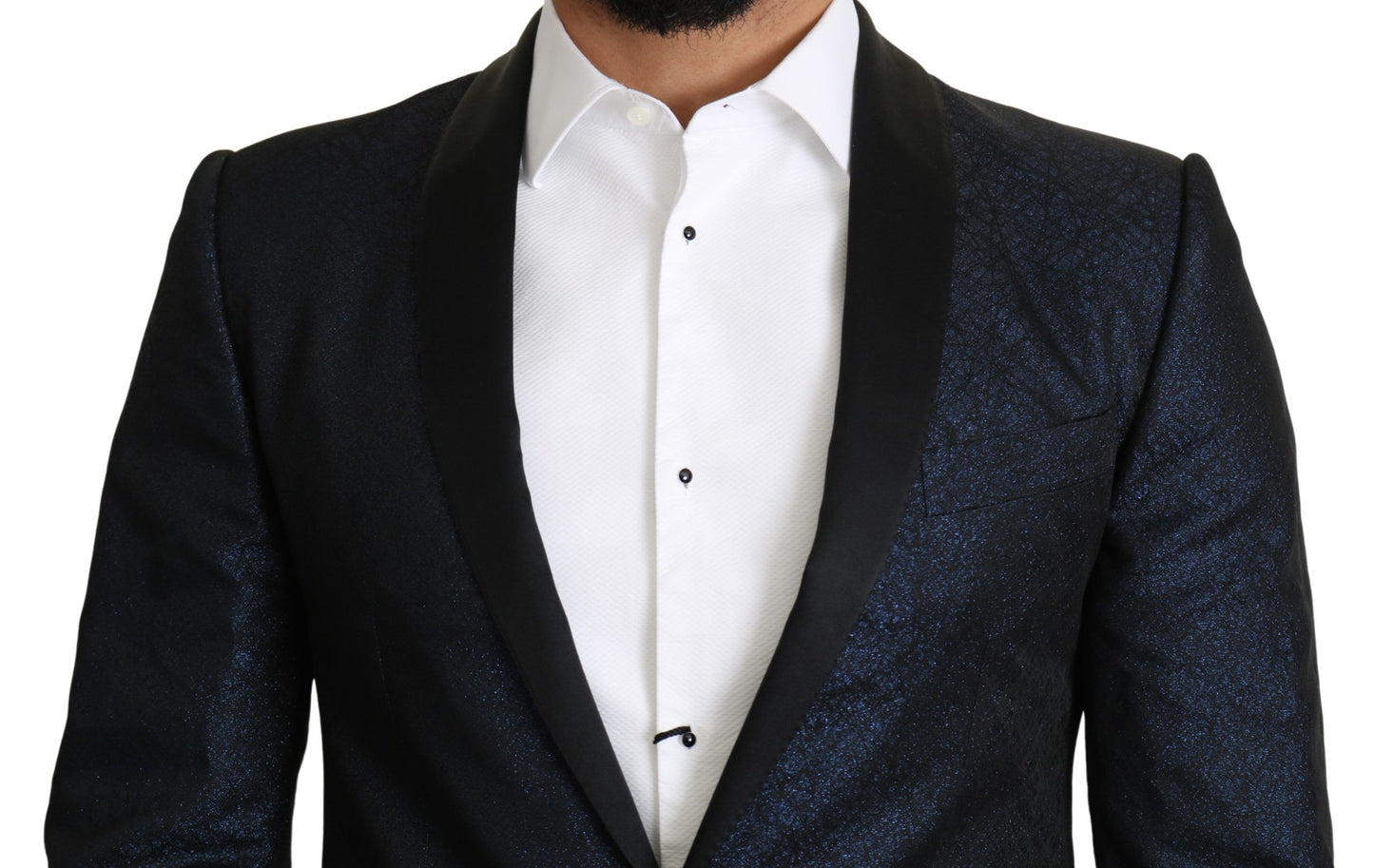 Dolce & Gabbana Blue Slim Fit Jacket Coat MARTINI  Blazer