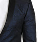 Dolce & Gabbana Blue Slim Fit Jacket Coat MARTINI  Blazer