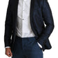 Dolce & Gabbana Blue Slim Fit Jacket Coat MARTINI  Blazer