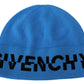 Givenchy Blue Wool Unisex Winter Warm Beanie Hat