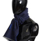 Givenchy Blue Wool Unisex Winter Warm  Scarf Wrap Shawl