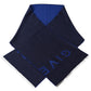 Givenchy Blue Wool Unisex Winter Warm  Scarf Wrap Shawl