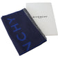 Givenchy Blue Wool Unisex Winter Warm  Scarf Wrap Shawl