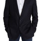 Dolce & Gabbana Black Wool Single Breasted NAPOLI Blazer