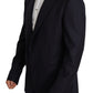 Dolce & Gabbana Black Wool Single Breasted NAPOLI Blazer