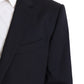 Dolce & Gabbana Black Wool Stretch Men Coat MARTINI Blazer