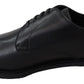 Dolce & Gabbana Black Leather SARTORIA Hand Made Shoes