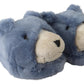 Dolce & Gabbana Blue Teddy Bear Slippers Sandals Shoes