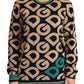 Dolce & Gabbana Multicolor DG Mania Wool Crewneck Pullover Sweater