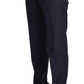 Dolce & Gabbana Navy Blue Dress Formal Men Trouser Pants