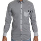 Dolce & Gabbana Black White Checkered Casual Shirt