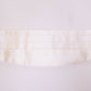 Dolce & Gabbana White Waist Tuxedo Smoking Belt Cummerbund