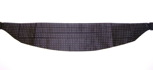 Dolce & Gabbana Black Waist Smoking Tuxedo Cummerbund Belt