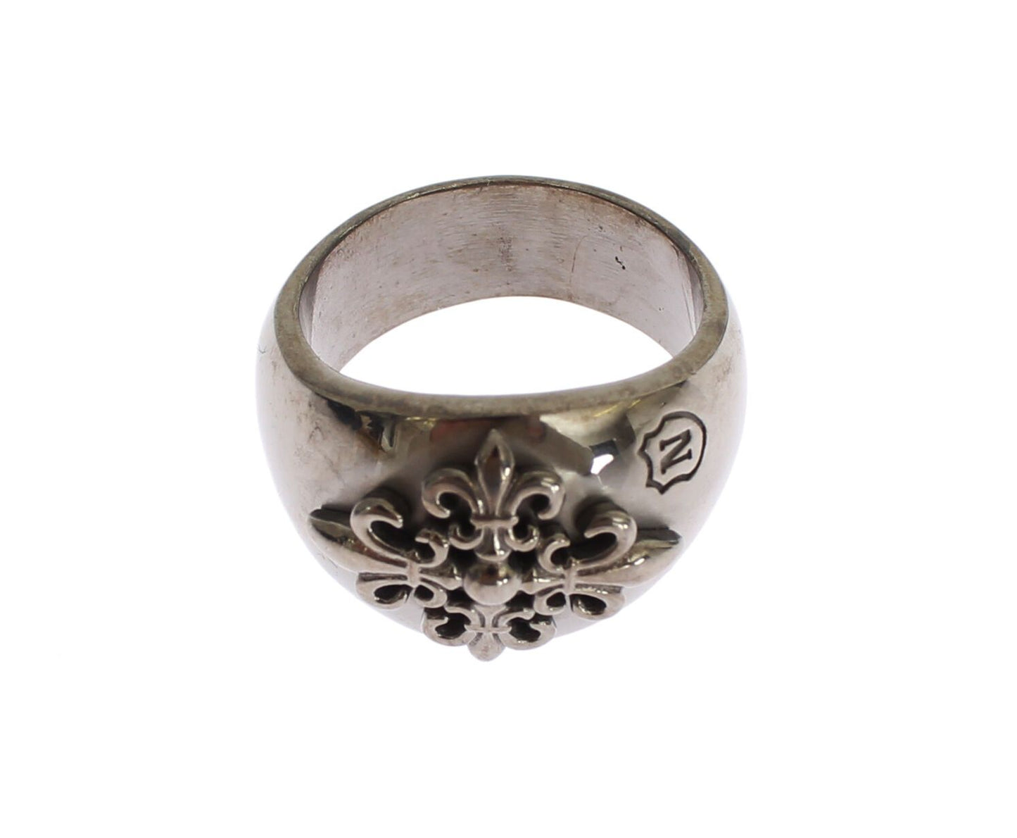 Nialaya Silver 925 Sterling Authentic  Crest Ring