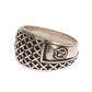 Nialaya Silver Rhodium 925 Sterling Ring