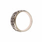 Nialaya Silver Rhodium 925 Sterling Ring