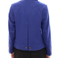 Andrea Incontri Habsburg Blue Green Wool Jacket Coat