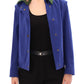 Andrea Incontri Habsburg Blue Green Wool Jacket Coat