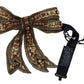 Dolce & Gabbana Elegant Gold Silk Embellished Bowtie