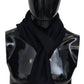 Missoni Black 100% Wool Unisex Neck Wrap Fringes Scarf