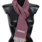 Missoni Maroon 100% Cashmere Unisex Wrap  Scarf