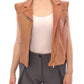 La Maison du Couturier Brown Leather Jacket Vest