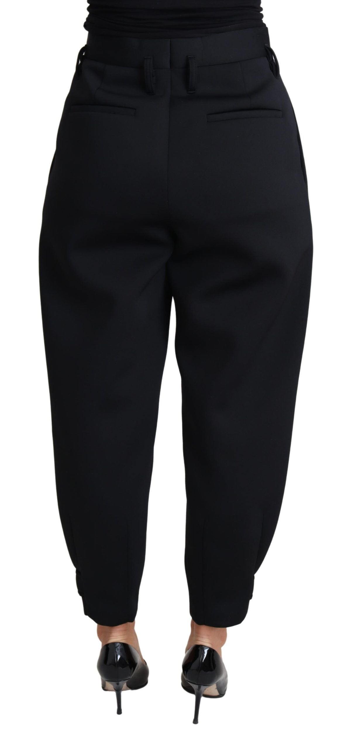 Dolce & Gabbana Black High Waist Pants