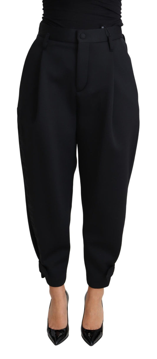 Dolce & Gabbana Black High Waist Pants