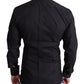 Dolce & Gabbana GOLD Black Slim Fit Button Shirt