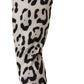 Dolce & Gabbana White Black Leopard Stretch Long Boots