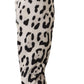 Dolce & Gabbana White Black Leopard Stretch Long Boots