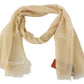 Missoni Beige Cashmere Unisex Neck Scarf