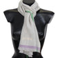 Missoni Multicolor Lined Cashmere Unisex Wrap Scarf