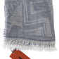 Missoni Gray Cashmere Unisex Neck Warmer Scarf