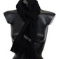 Missoni Black Wool Unisex Neck Warmer Wrap Scarf