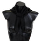 Missoni Black Wool Knit Unisex Neck Wrap Shawl Scarf